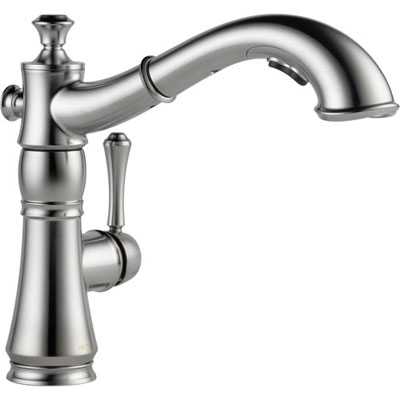 Delta Stainless Steel Finish Kitchen Sink Faucets