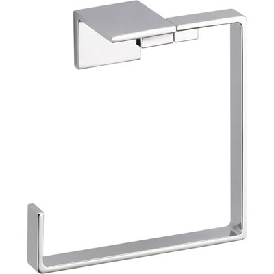 Delta Vero Modern Bathroom Accessory Hand Towel Ring in Chrome