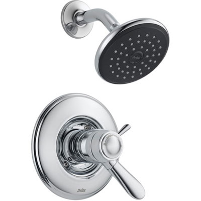 Delta Lahara Dual Control Chrome Thermostatic Shower Faucet with Valve D799V