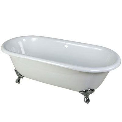 fiberglass clawfoot tub