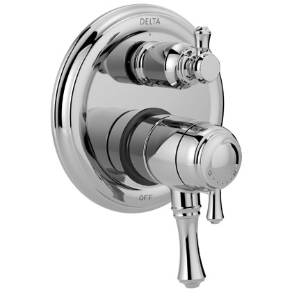 Delta Cassidy Collection Integrated Shower Diverter Controls