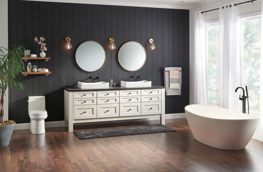 10 Unique Ways To Incorporate Black Into Your Bathroom Design