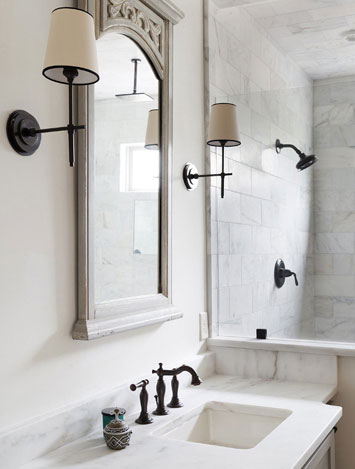 Venetian Bronze Finish Widespread Faucet and Shower Only Faucet