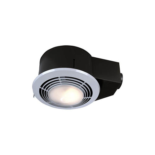 Nutone QT9093WH Bathroom 110 CFM Vent Combination Fan/Heater/Light/Night Light