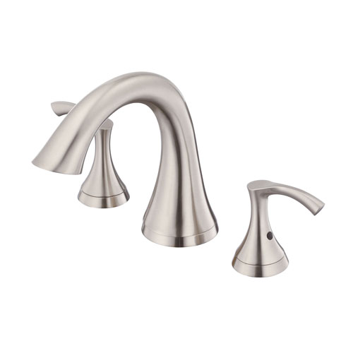 Danze Antioch Brushed Nickel High Volume Roman tub Filler Faucet INCLUDES Rough-in Valve