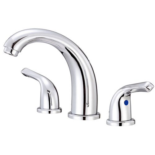 Danze Melrose Chrome High Arch Spout Widespread Bathroom Sink Faucet