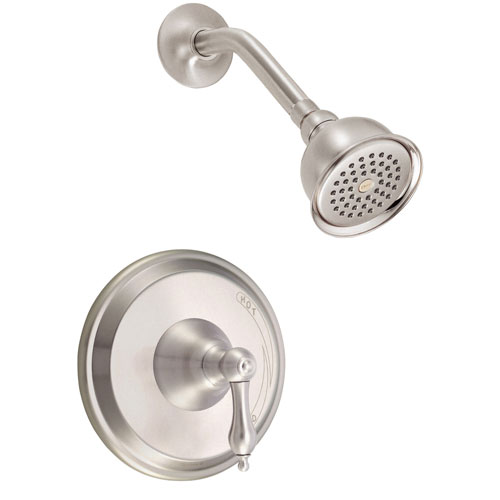 Danze Fairmont Brushed Nickel Single Lever Handle Shower Only Faucet INCLUDES Rough-in Valve