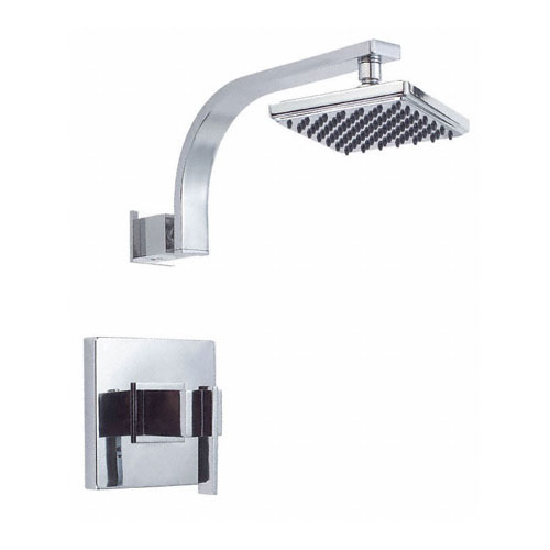 Danze Sirius Ultra Modern Square Chrome Single Lever Handle Shower Only Faucet INCLUDES Rough-in Valve