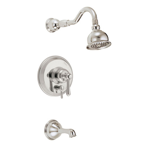 Danze Opulence Polished Nickel Single Handle Tub and Shower Combination Faucet INCLUDES Rough-in Valve