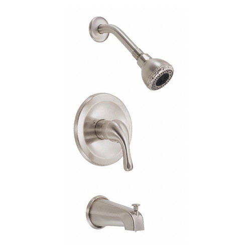Danze Melrose Brushed Nickel Single Handle Tub and Shower Combination Faucet INCLUDES Rough-in Valve
