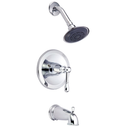 Danze Eastham Chrome Single Handle Tub and Shower Combination Faucet INCLUDES Rough-in Valve