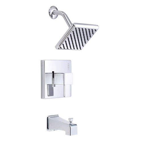 Danze Reef Chrome Single Handle Tub and Shower Combo Faucet INCLUDES Rough-in Valve