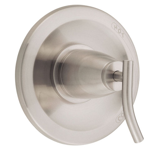 Danze Sonora Brushed Nickel Single Handle Pressure Balance Shower Control INCLUDES Rough-in Valve