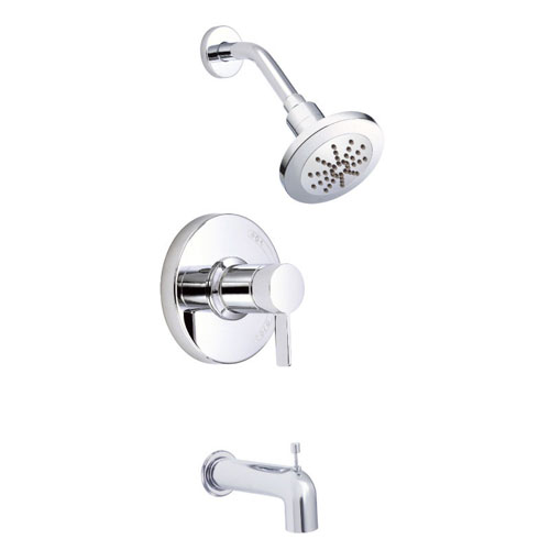Danze Amalfi Chrome Single Handle Tub and Shower Combination Faucet INCLUDES Rough-in Valve