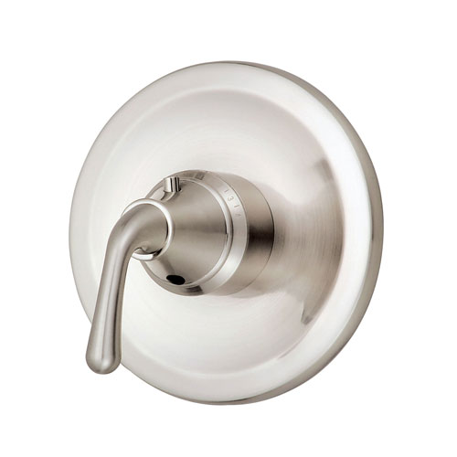 Danze Bannockburn Brushed Nickel 1 Handle High-Volume Thermostatic Shower Control INCLUDES Rough-in Valve