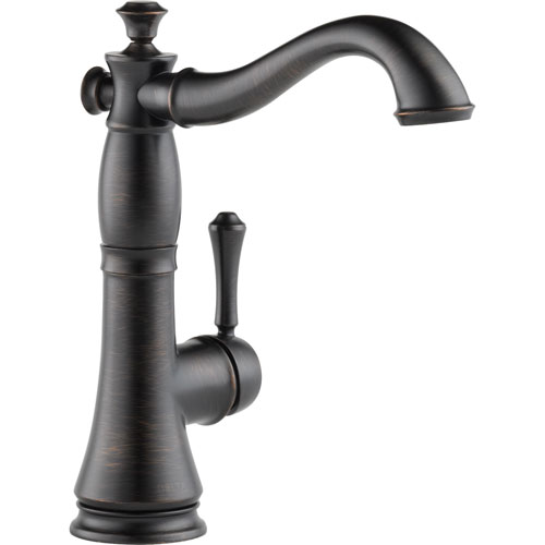 Delta Cassidy Traditional Venetian Bronze Single Hole 1 Handle Bar Faucet 579499