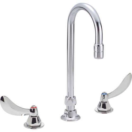Delta Commercial Widespread High Arc Bathroom Faucet in Chrome 608714