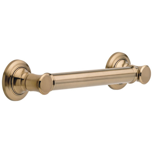 Delta Bath Safety Collection Champagne Bronze Finish Traditional Decorative ADA Approved Short 12