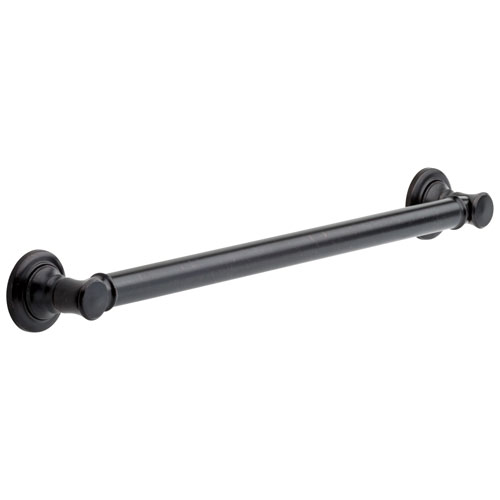 Delta Bath Safety Collection Venetian Bronze Finish Traditional Decorative Style Standard ADA Approved Grab Bar - 24