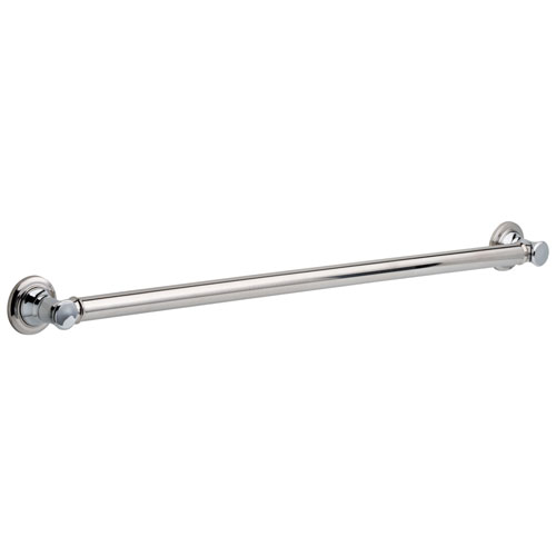 Delta Bath Safety Collection Chrome Finish Traditional Decorative 36-inch ADA Approved Grab Bar D41636