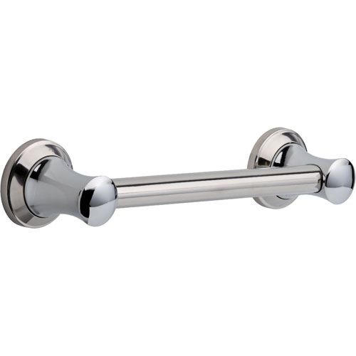 Delta Bath Safety Collection Chrome Finish Transitional Decorative ADA Approved Sturdy Wall Mount 12