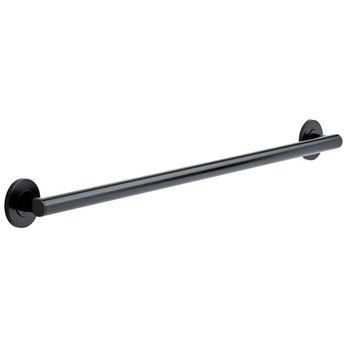 Qty (1): Delta Bath Safety Collection Venetian Bronze Finish Contemporary Concealed Wall Mount ADA Approved 36 Long Decorative Bathroom Grab Bar