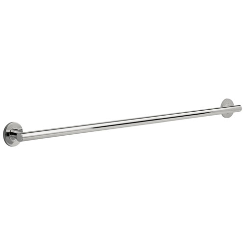 Delta Bath Safety Collection Polished Nickel Contemporary Concealed Wall Mount ADA Approved 42