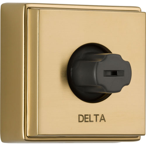 Delta Square Champagne Bronze Shower Body Spray Jet featuring H2Okinetic 564419