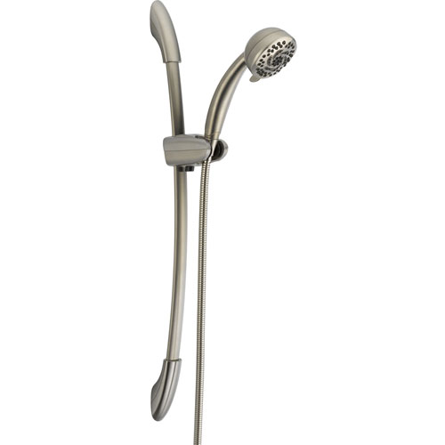 Delta 5-Spray Stainless Finish Personal Handshower Faucet with Slide Bar 561090
