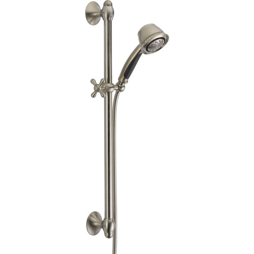 Delta 5-Spray Stainless Finish Personal Handshower Faucet with Slide Bar 561094