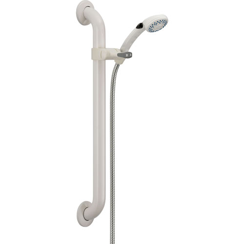 Delta 2-Spray Personal Hand Shower Faucet with White Finish 24