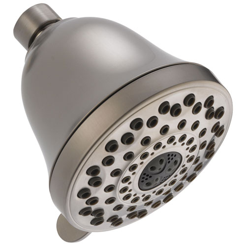 Delta Universal Showering Components Collection Stainless Steel Finish 7-Setting Shower Head 737172