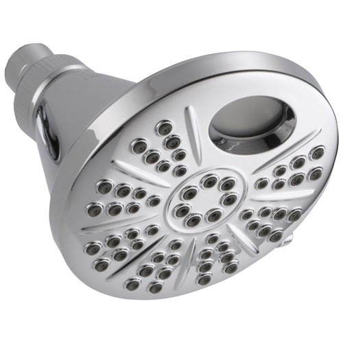 Qty (1): Delta Universal Showering Components Collection Chrome Finish Temp2O 6 Setting Shower Head