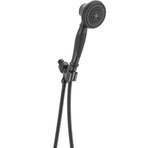 Delta 3-Spray Venetian Bronze Shower Arm Mount Handheld Shower Head 708137