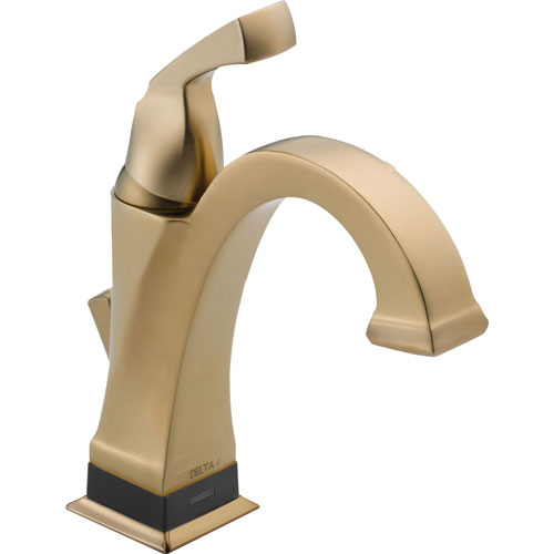 Delta Dryden Single Handle Electronic Champagne Bronze Bathroom Faucet 634094