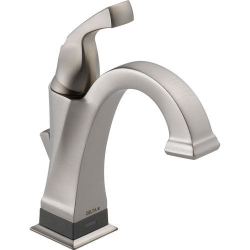 Delta Dryden One Handle Electronic Stainless Steel Finish Bathroom Faucet 634096