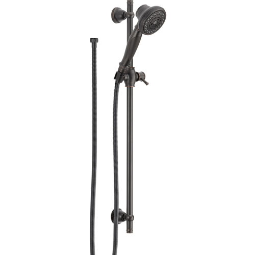 Qty (1): Delta Venetian Bronze Personal Handheld Showerhead Faucet with Slide Bar