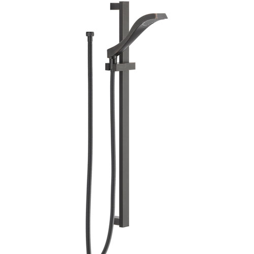 Qty (1): Delta Venetian Bronze Modern Handheld Showerhead Faucet with Slide Bar