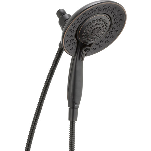 Delta In2ition 2-in-1 Venetian Bronze Handheld Shower / Shower Head 521962