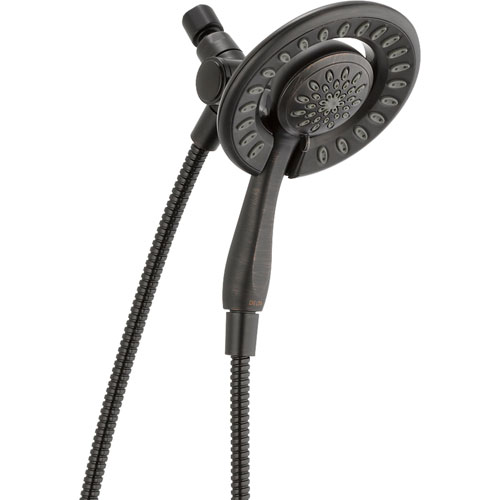 Delta In2ition 2-in-1 Venetian Bronze Handheld Shower / Shower Head 521971
