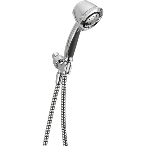Delta 5-Spray Shower Arm Mount Chrome Finish Handheld Shower Faucet 561242
