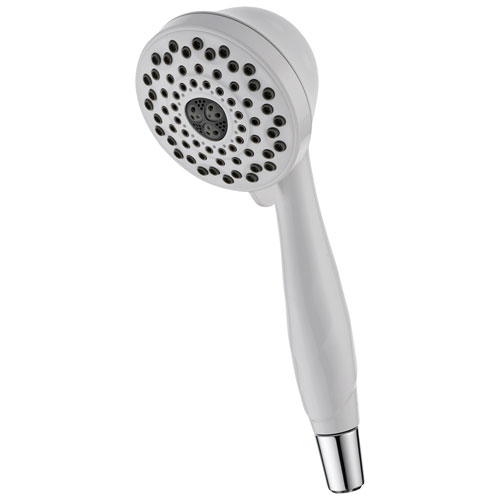Delta Universal Showering Components Collection White Finish 7-Setting Hand Shower Spray only D59426WHPK