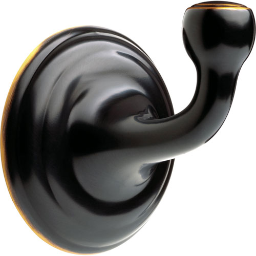 Qty (1): Delta Windemere Oil Rubbed Bronze Single Towel or Robe Hook