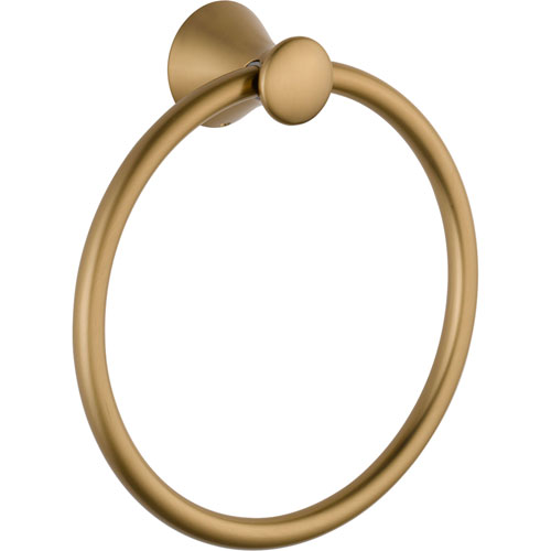 Qty (1): Delta Lahara Champagne Bronze Hand Towel Ring