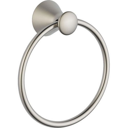 Qty (1): Delta Lahara Stainless Steel Finish Hand Towel Ring