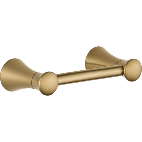 Qty (1): Delta Lahara Modern Pivoting Arm Champagne Bronze Toilet Paper Holder