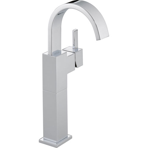 Delta Vero Single-Hole 1-Handle Chrome Tall Vessel Sink Bathroom Faucet 521794