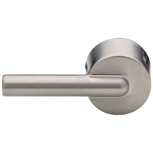 Qty (1): Delta Trinsic Collection Stainless Steel Finish Modern Universal Mount Toilet Tank Flush Handle Lever