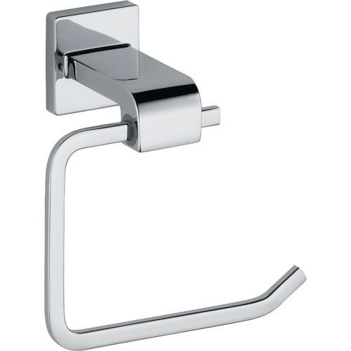 Delta Arzo Modern Chrome Single Post Toilet Tissue Paper Holder 353189