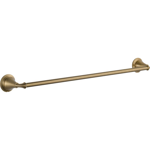 Qty (1): Delta Linden Collection Champagne Bronze 24 inch Single Towel Bar
